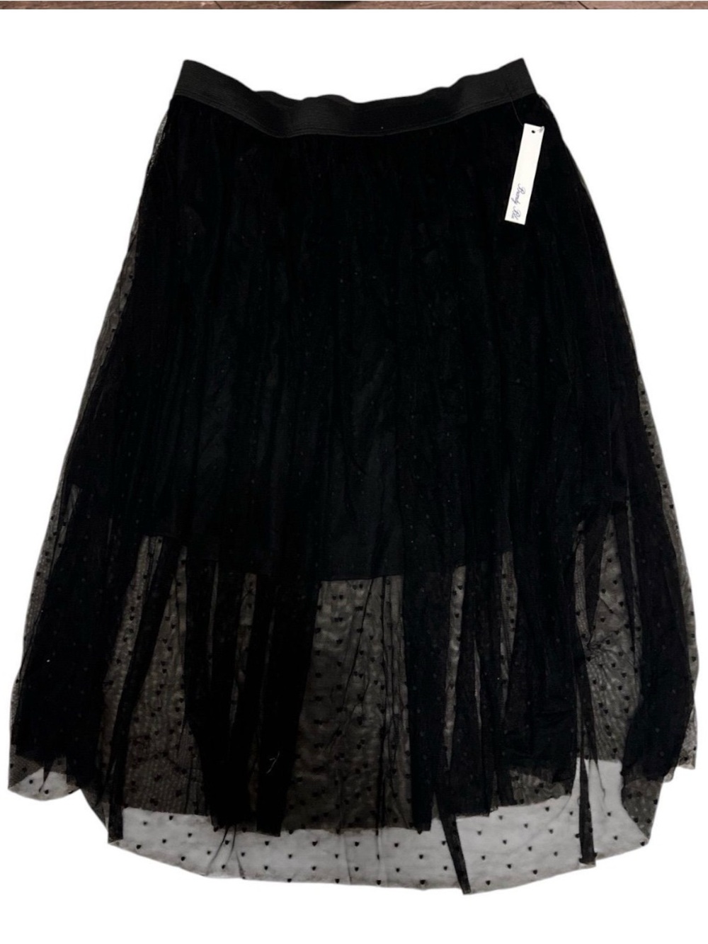 Boutique Style Women’s Black Midi Skirt